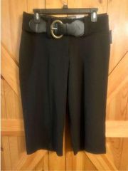 Maurices dress cropped wide leg pants polished 5/6 Nwt