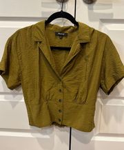 Made Well Olive Green Top