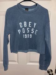 Posse Cropped Long Sleeve