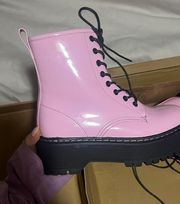 Pink  Boots