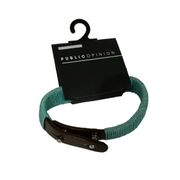 Nordstrom Public Opinion Blue String Wrapped Snap Bracelet