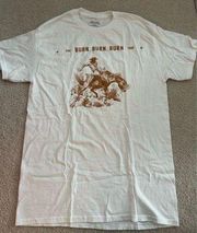 zach bryan burn tour tshirt