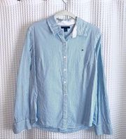 Tommy Hilfiger  Blue and White striped button down