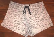 Grey Minnie Mouse Cotton Shorts