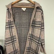 Jessica Simpson Light Gray Multi Colored Cardigan