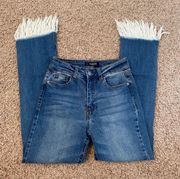 Fringed Jeans