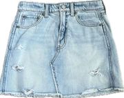 Jean Mini Skirt