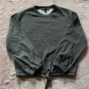 Derek Heart Women’s Gray Crewneck Long Sleeve Sweater Size Large