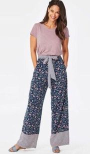 Matilda Jane Navy Floral A Day Off Pants