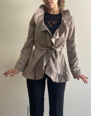 Beige Classic Jacket Size Small