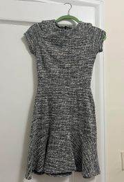 Tweed Fit & Flare Dress Size XS