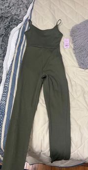 Army Green  Jumpsuit