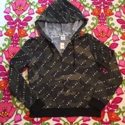 PINK - Victoria's Secret Vs pink camo perfect logo zip up hoodie