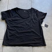 Diva Plus Zella Black T-Shirt
