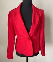 Swoon Red Blazer Size Small Gently Used