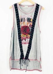 EMORY PARK Tank Medium Live Music Band Rock N Roll Heavy Rock Terry Cloth Braid