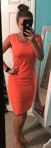 Orange Dress