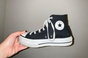 Converse Black high top platform