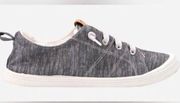 NWT‎ Simply Southern Women's Easy Slip-On Sneaker Dark Heather Grey Size 10