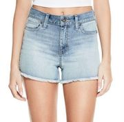 New G by GUESS Teedra High-Rise Jean Shorts sz 27