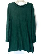 Zenana Long Sleeve Green Top Women’s Small