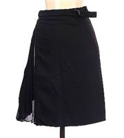 Formal Casual Belted Skirt