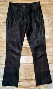 Frye 100% Genuine Black Leather Pants