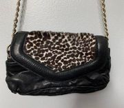 Nanette Lepore Calf Hair Leather Shoulder Bag‎