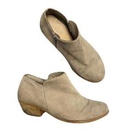 Torrid Cream Tan Booties