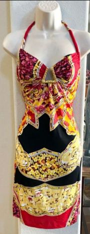 NWOT Authentic  stretchy body hugging dress. Sz M