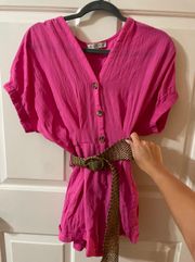 Pink Romper 