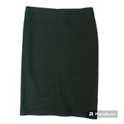 Armani Collezioni black textured mini pencil skirt size 6