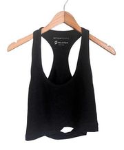 Beyond Yoga X Peloton Slip Open Crop Tank Sports Bra Size XL