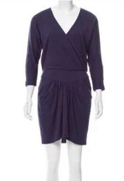 TIBI long sleeve wool mini dress