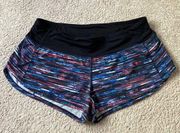 Lululemon 2.5” Speed Up  Shorts