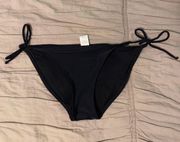 Black Tie Bikini Bottoms