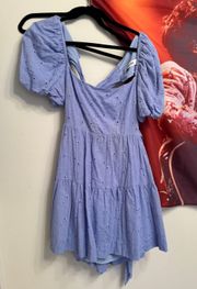 Do + Be Blue/purple Mini Dress