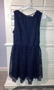 Navy Blue Dress