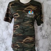 Anvil Roosters Wings camo tee size small