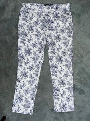 Crop Floral Pants