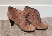 White Mountain Brown Heeled Booties Size 7½