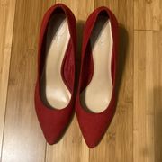 Old Navy Red Heels Women’s Size 10