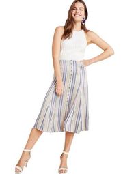 Anthropologie Maeve Freya Midi Skirt 0