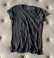 Vince medium black tee