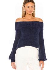 Lovers + Friends Elsa Sweater in Navy