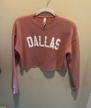 Dallas Crop Sweater