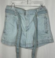 DL1961‎ Camille Paper Bag Denim Shorts