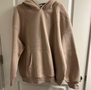 Tan Oversized hoodie