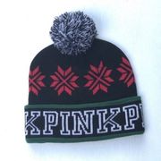 PINK Victoria’s Secret winter Hat with Pompom