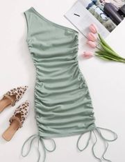 One Shoulder Bodycon Dress